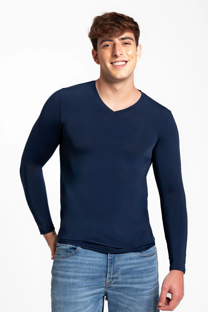 Camiseta cuello V Geordi (4137) - Image 8