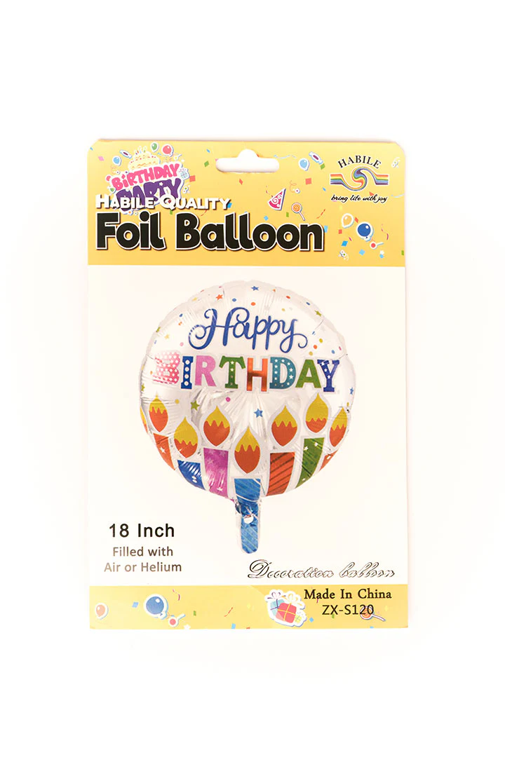 Globos "Happy Birthday" (35044-061 - Image 2